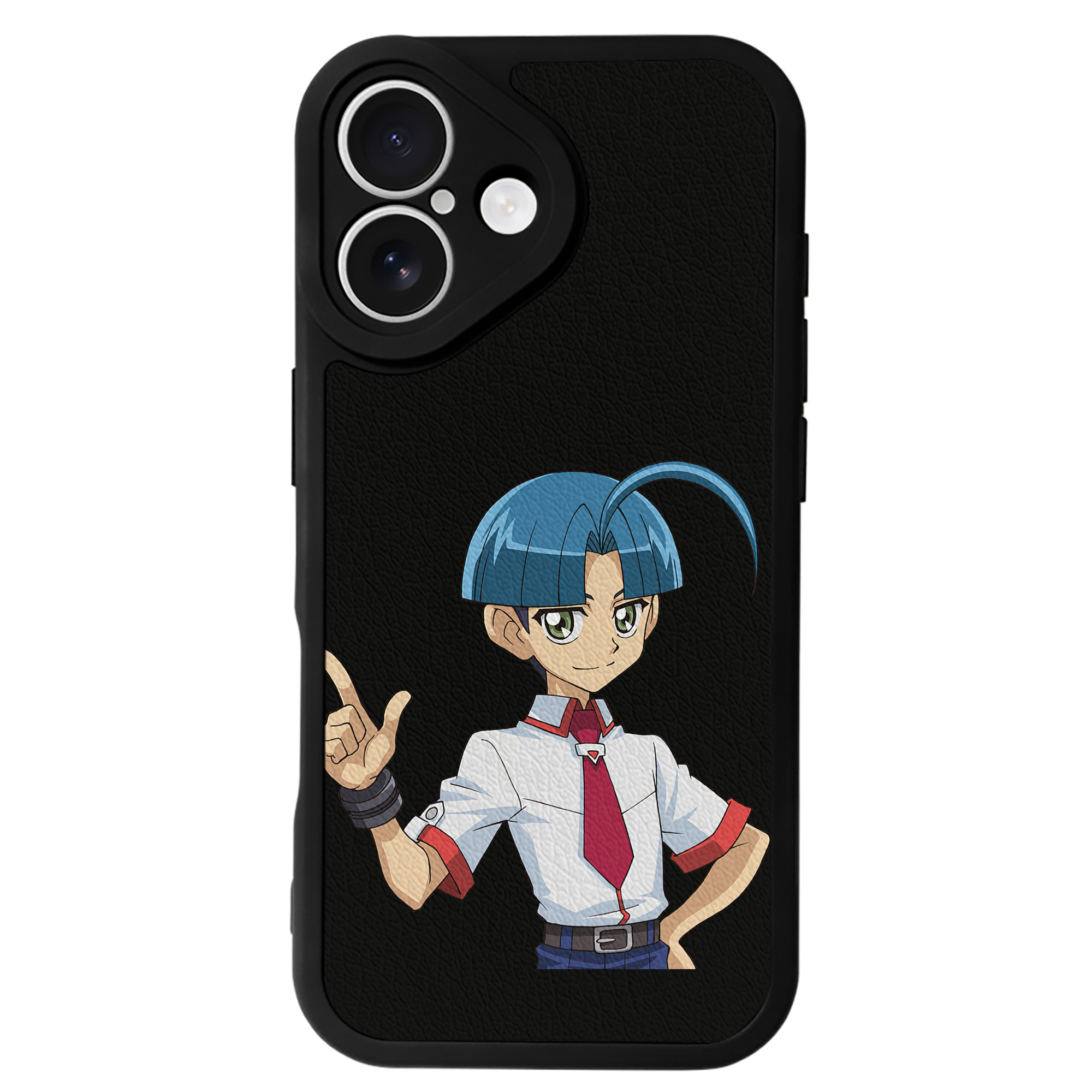 遊☆戯☆王 Yu-Gi-Oh! 【iPhone 16シリーズ対応】シリコンスマホケース（レザー調） 材質：シリコン